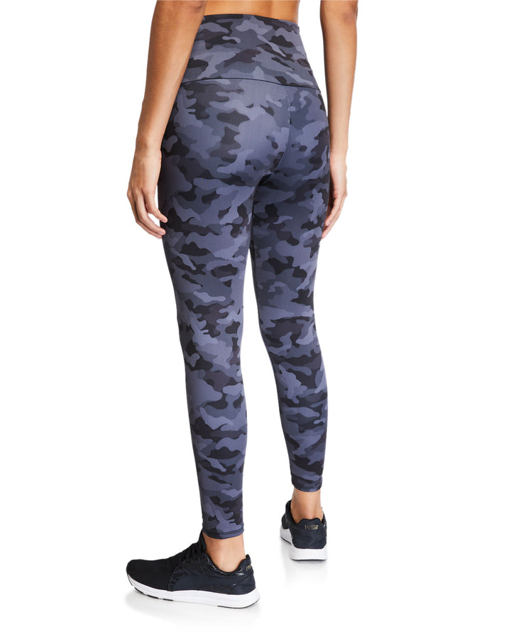 Onzie Flow Highrise Basic Midi 2029 7/8 legging - Dark Tie Dye - rear view