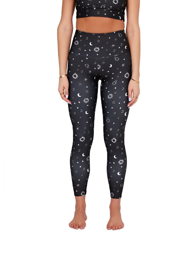 Onzie Flow Highrise Basic Midi 2029 and Plus - Eclipse New - Front View