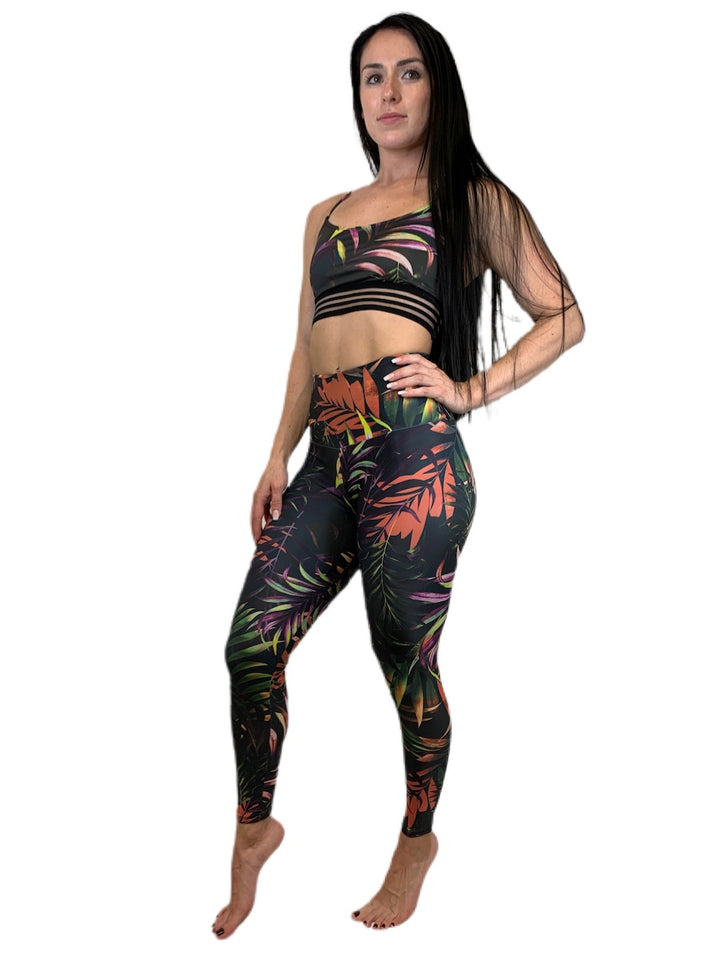 Onzie Flow Highrise Basic Midi 2029 7/8 legging - All Night Long - front alt  view