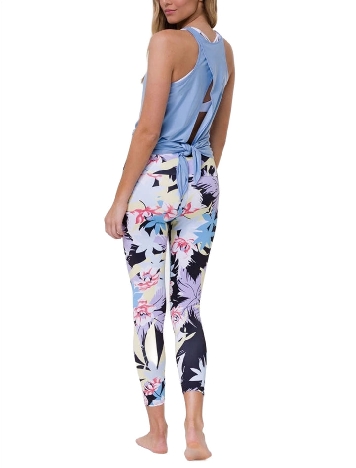 Onzie Flow Highrise Basic Midi 2029 - Kauai - rear view