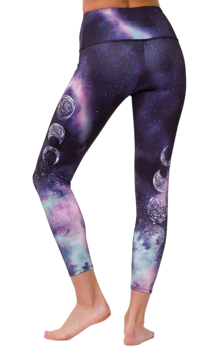 Onzie Flow Highrise Basic Midi 2029 - Solar - rear  view