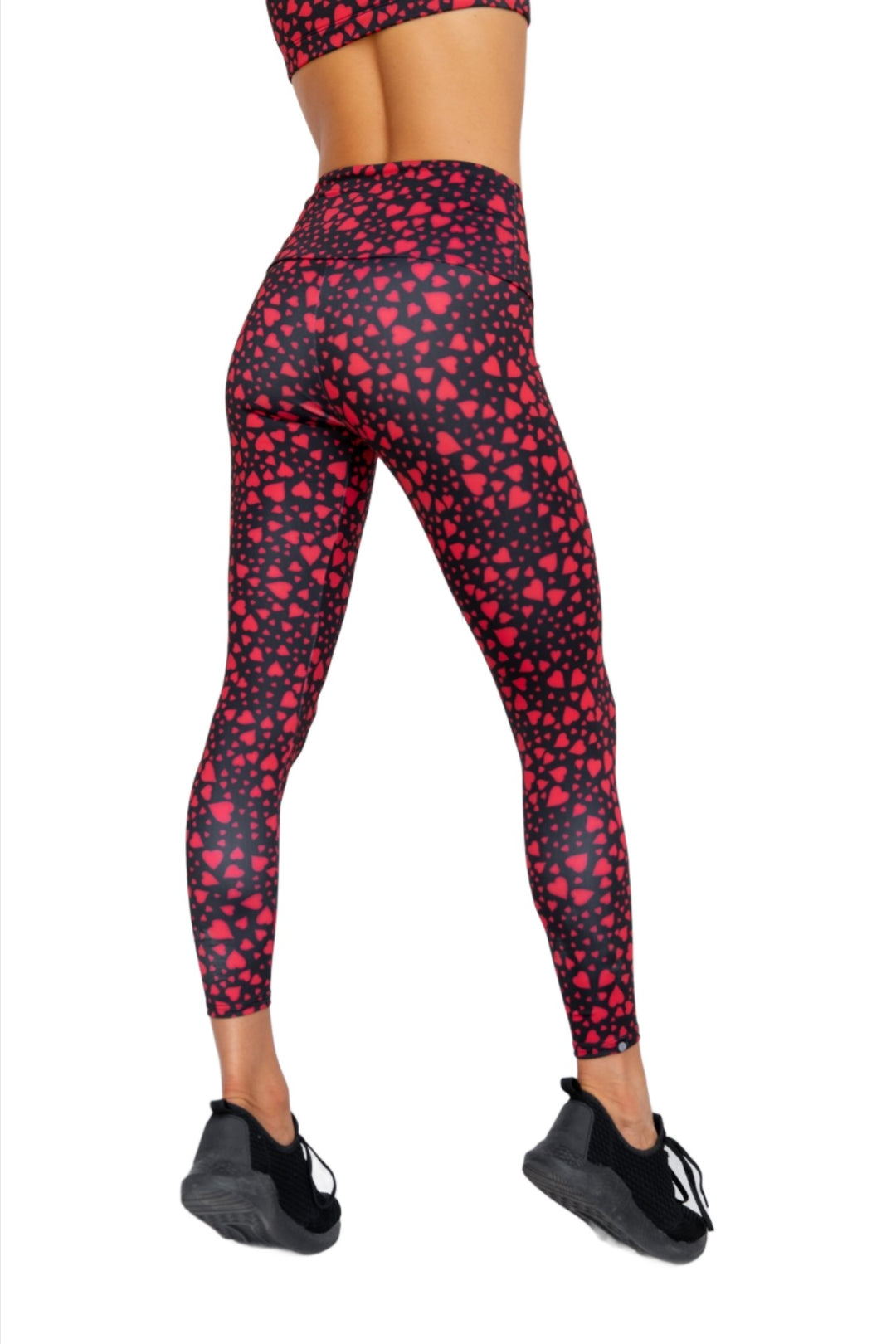 Onzie Flow Highrise Basic Midi 2029 and Plus - Swoon - Side View