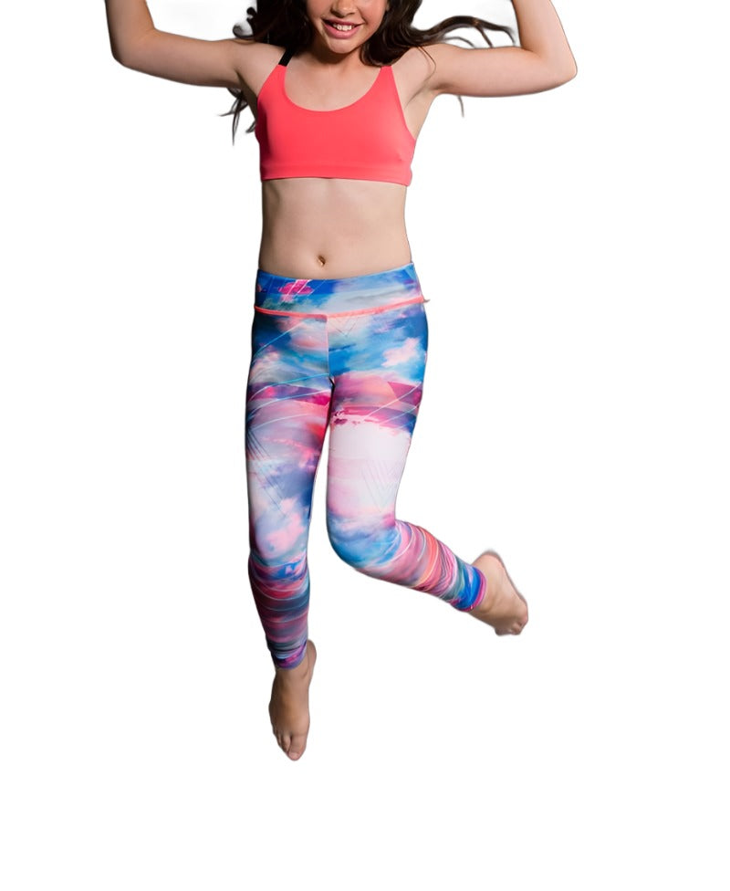 Onzie Youth Leggings 809 - Truth - front alt view