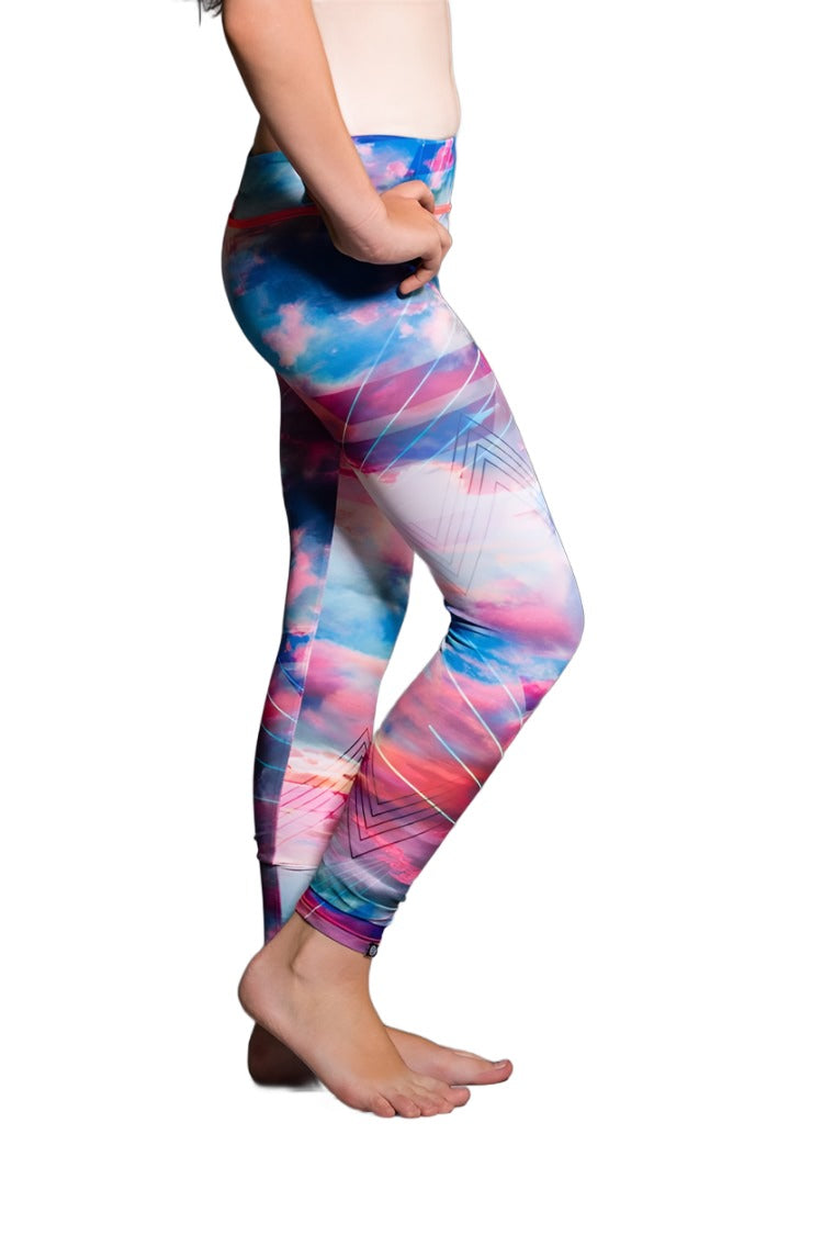Onzie Youth Leggings 809 - Truth - side view