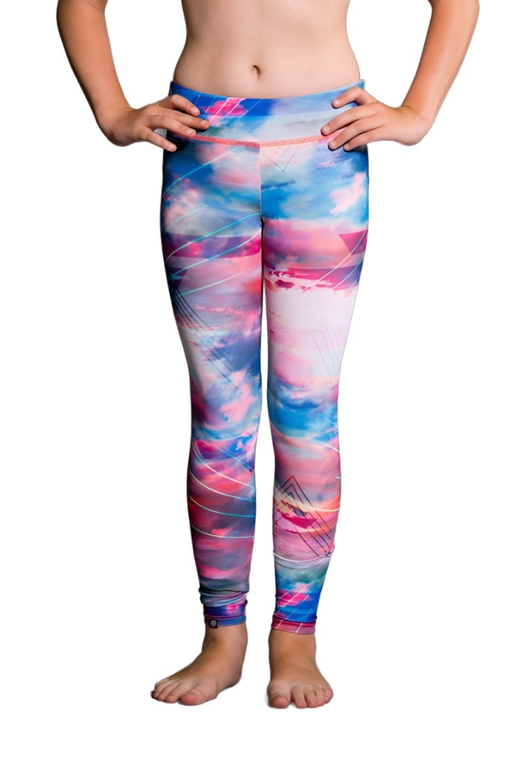 Onzie Youth Leggings 809 - Truth - front view