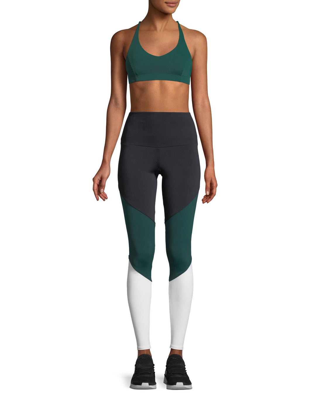  Onzie High Rise Track Legging 2046 - Alpine - front alt view