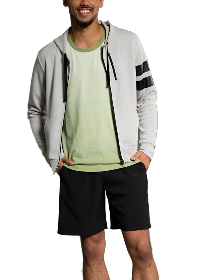 Onzie Flow Yoga Mens Ombre Tank 705 Margarita - front alt view