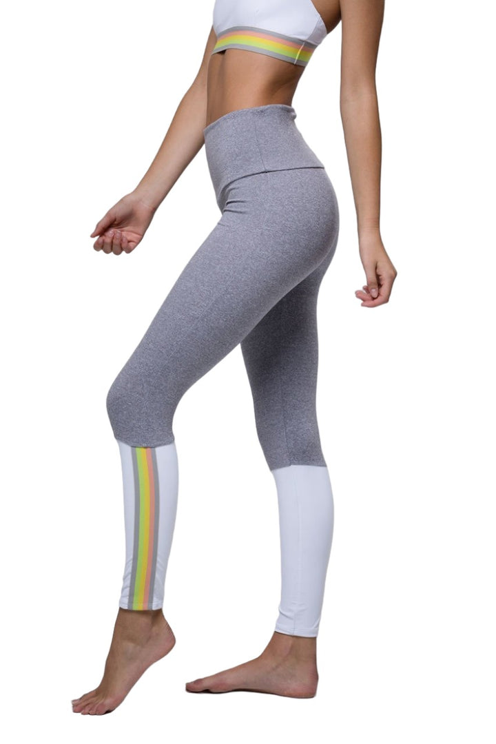 Onzie Olympian Legging 2060 - Stone - side view