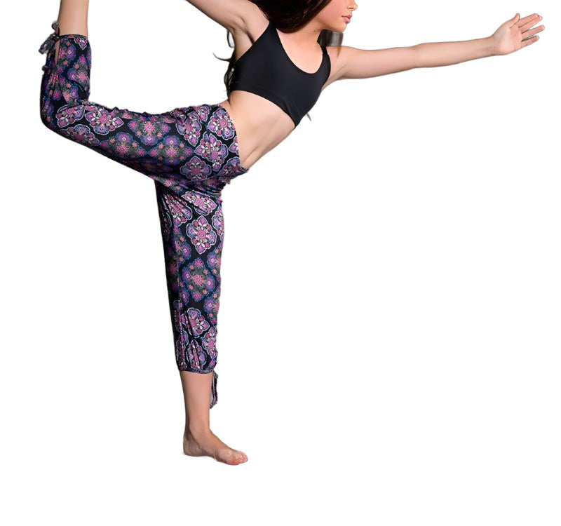 Onzie Youth Gypsy pants 812 - Fiesta - side view