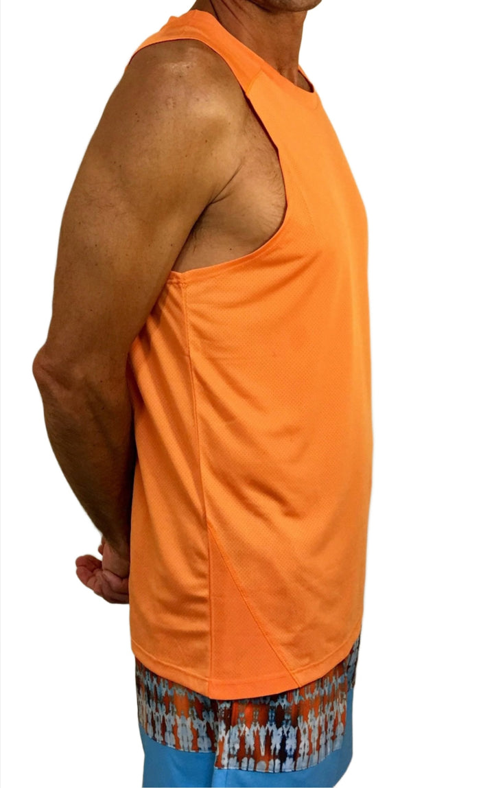 Onzie Hot Yoga Mens Muscle Tank 700 - Sol - front view