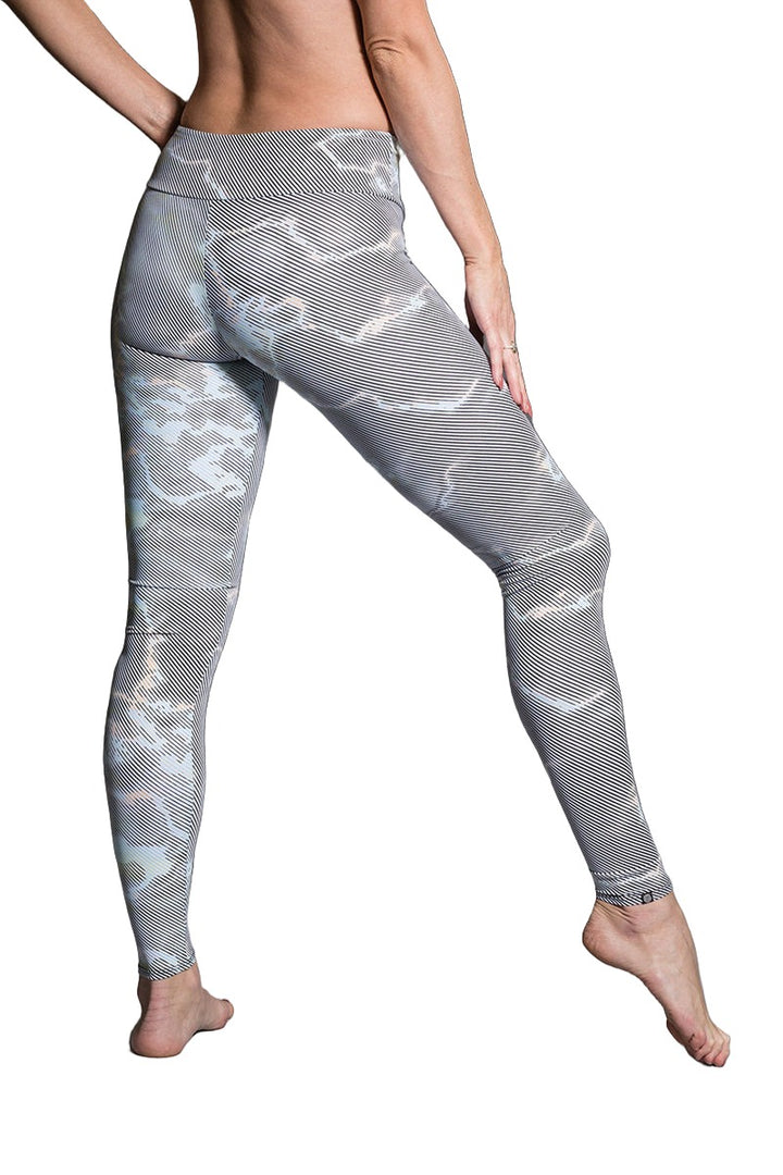 Onzie Hot Yoga Leggings 209 - techno - rear view