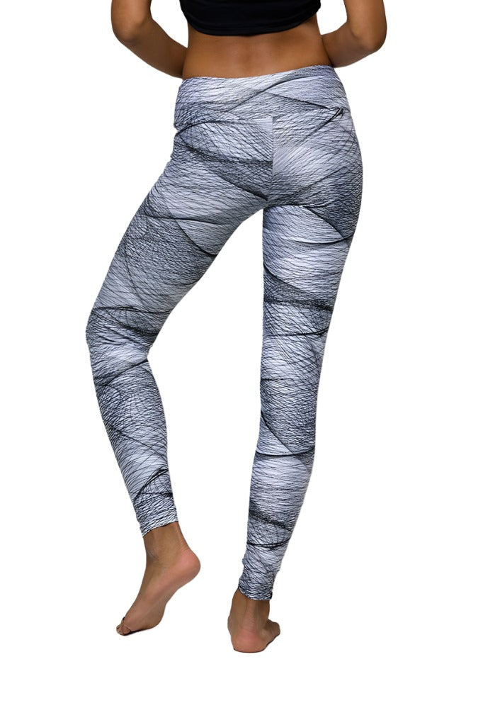 Onzie Hot Yoga Leggings 209 - tangle - rear view