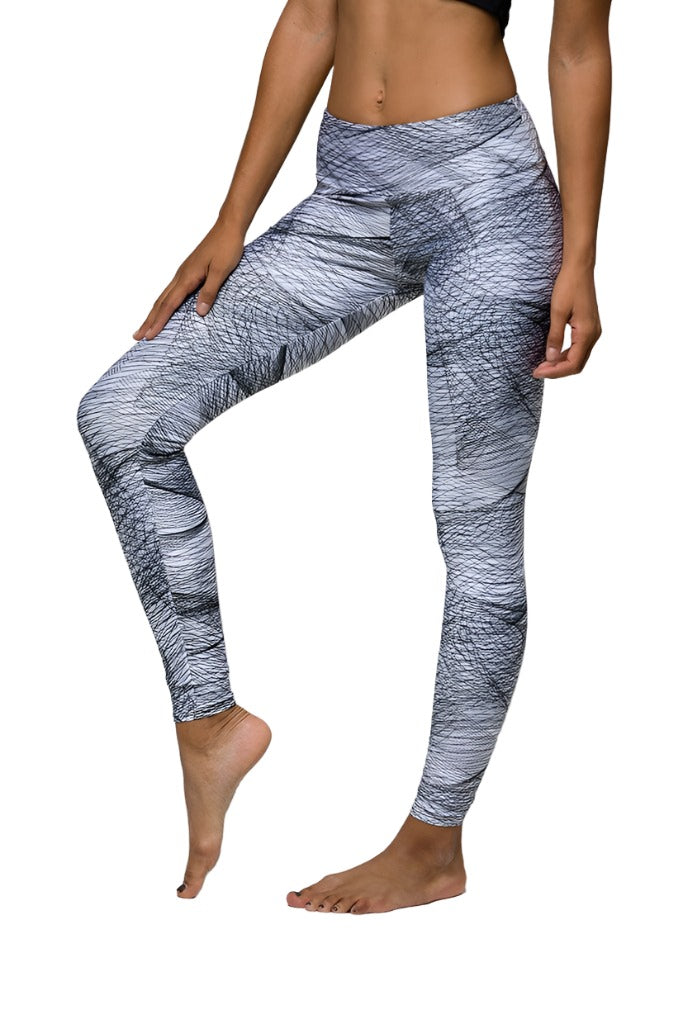 Onzie Hot Yoga Leggings 209 - Tangle - side view