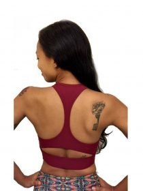 Onzie Peek-a-boo Racer Yoga Crop Top 3024