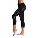 Final Sale  Onzie Hot Yoga Venice Capri 290 Bling - side alt view