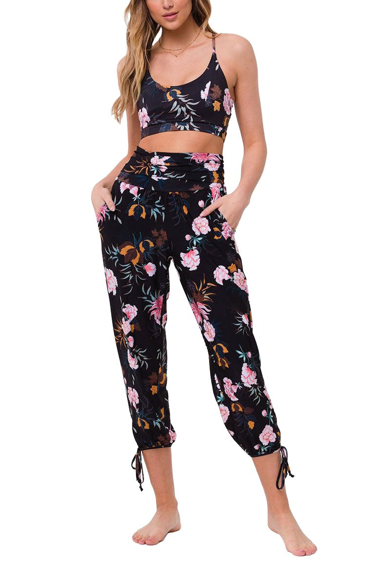 Onzie Hot Yoga Gypsy Pants 212 - Kiku - front alt view 1