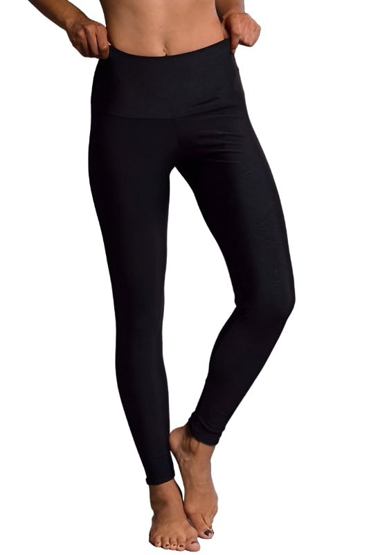Onzie Hot Yoga High Rise Legging 228 Black Geo
