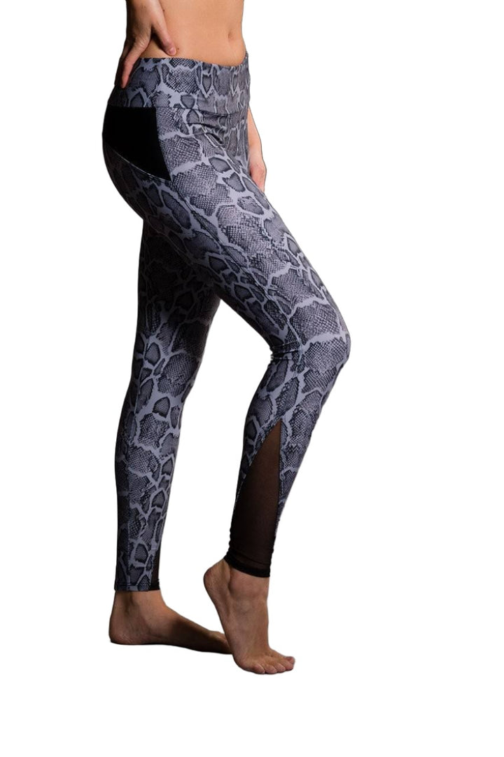 Onzie Hot Yoga Shaper Legging 291 - Chamber - Side View