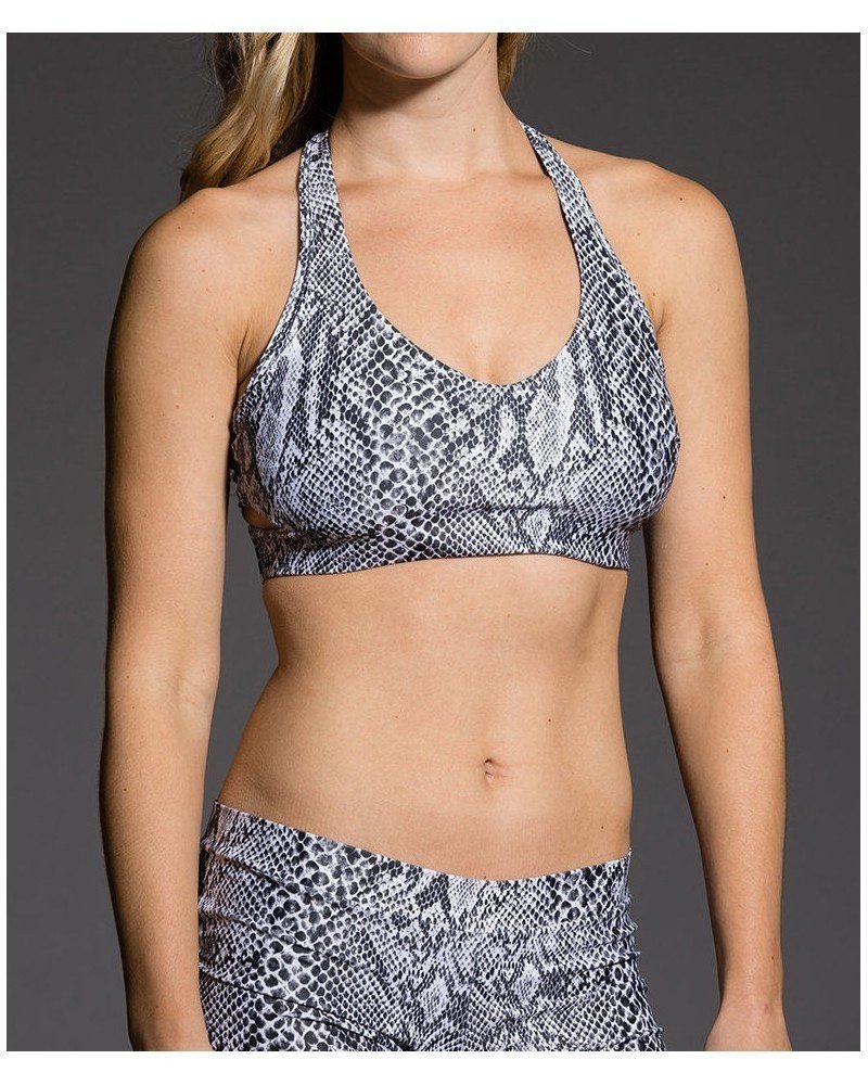 Onzie Hot Yoga Wrap Bra 3600 - Nocturnal - front view