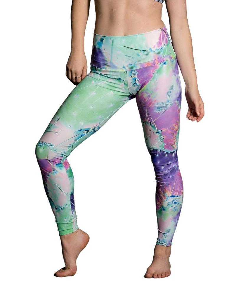 Final Sale Onzie Hot Yoga High Rise Legging 228 Agave - front view