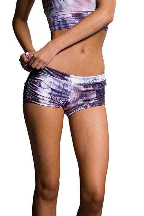 Onzie Flow Side String Short 204 Abstract