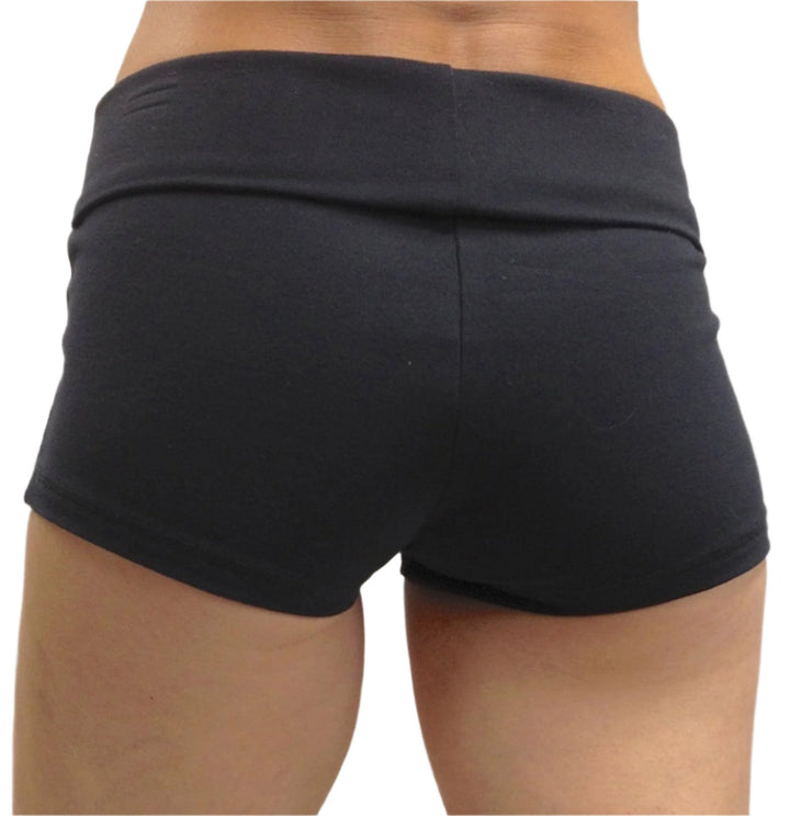 One Step Ahead Butt Short 20160 - Black -  rear view