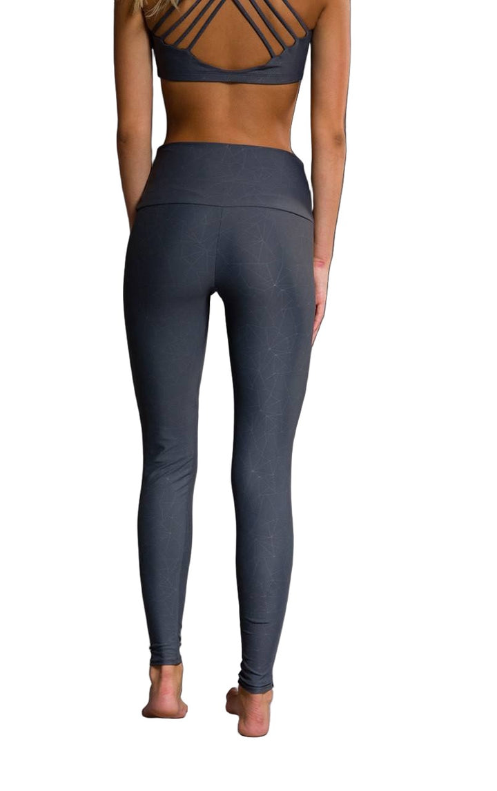 Onzie Hot Yoga High Rise Legging 228 Slate Geo