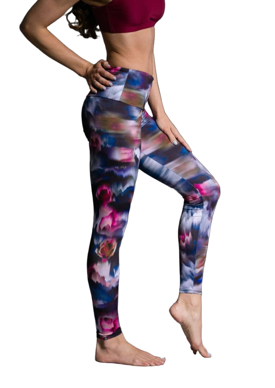 Onzie Hot Yoga High Rise Legging 228 Fast Flower
