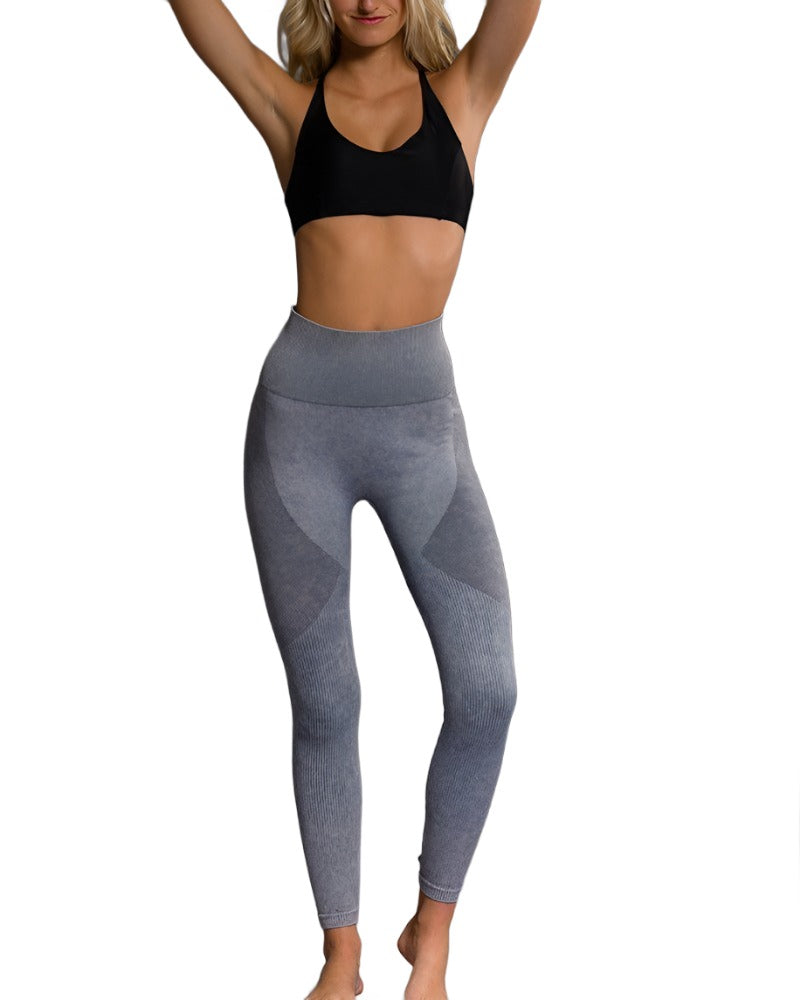 Onzie Flow Seamless Legging 2039 Slate Grey - front alt view