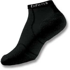 Experia Socks Made in the USA - Black/Black