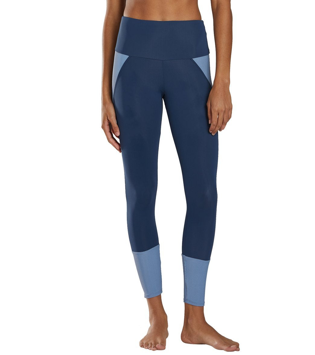 Onzie Athletic Midi Legging 2217 - Pebble  - front view
