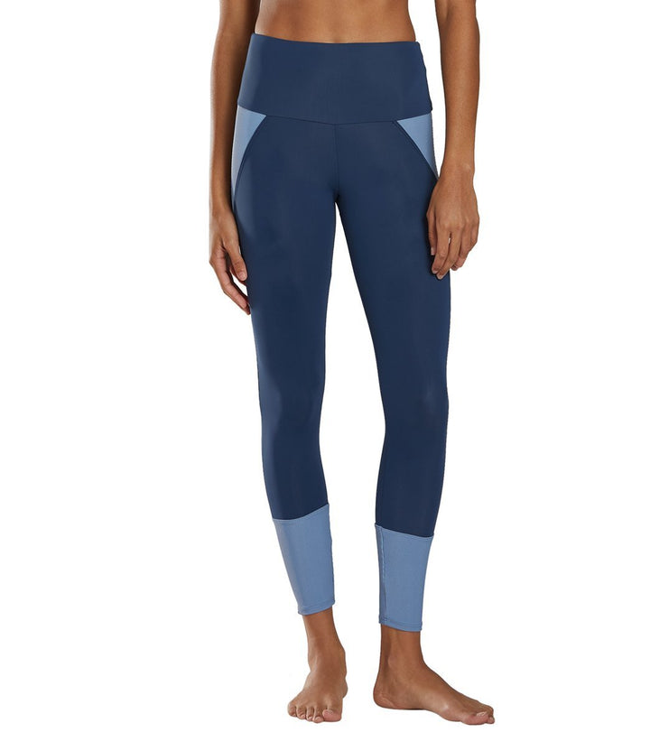 Onzie Athletic Midi Legging 2217 - Pebble  - front view