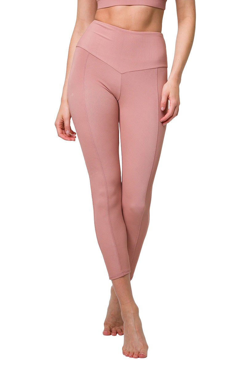 Onzie Sweetheart Midi Legging 2218 - Fawan - Front View