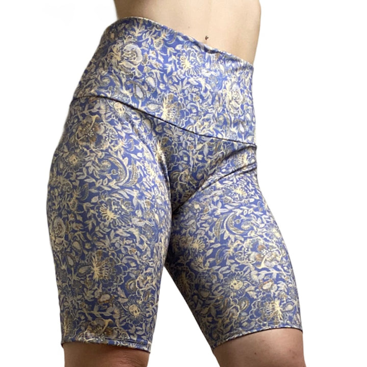 Onzie High Rise Bike Shorts 2225 - Indian Summer - front view