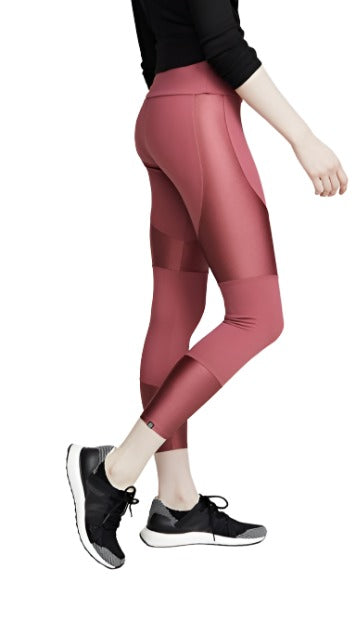 New Onzie Moto Midi Legging 2226 - Mauve - side view