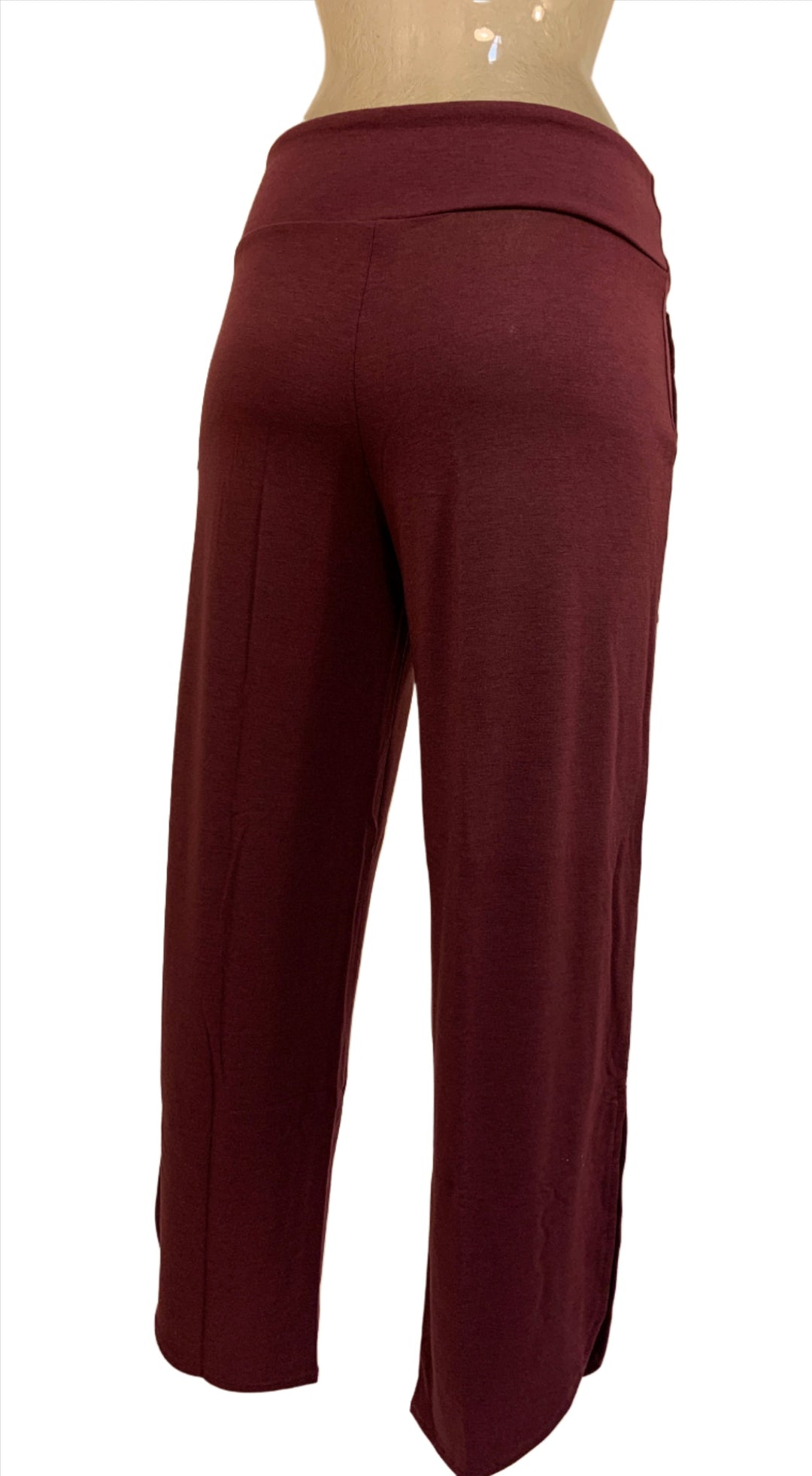 Onzie P.E. Pant 2229 - Burgundy - rear view
