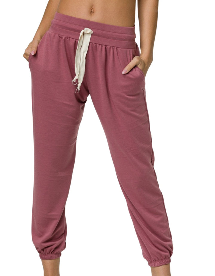 Onzie Flow Divine Jogger Pant 2234 - Mauve - Front View