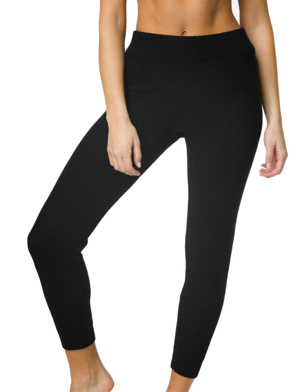 Onzie Hot Yoga Ballet Pant 2238 - Black - front view