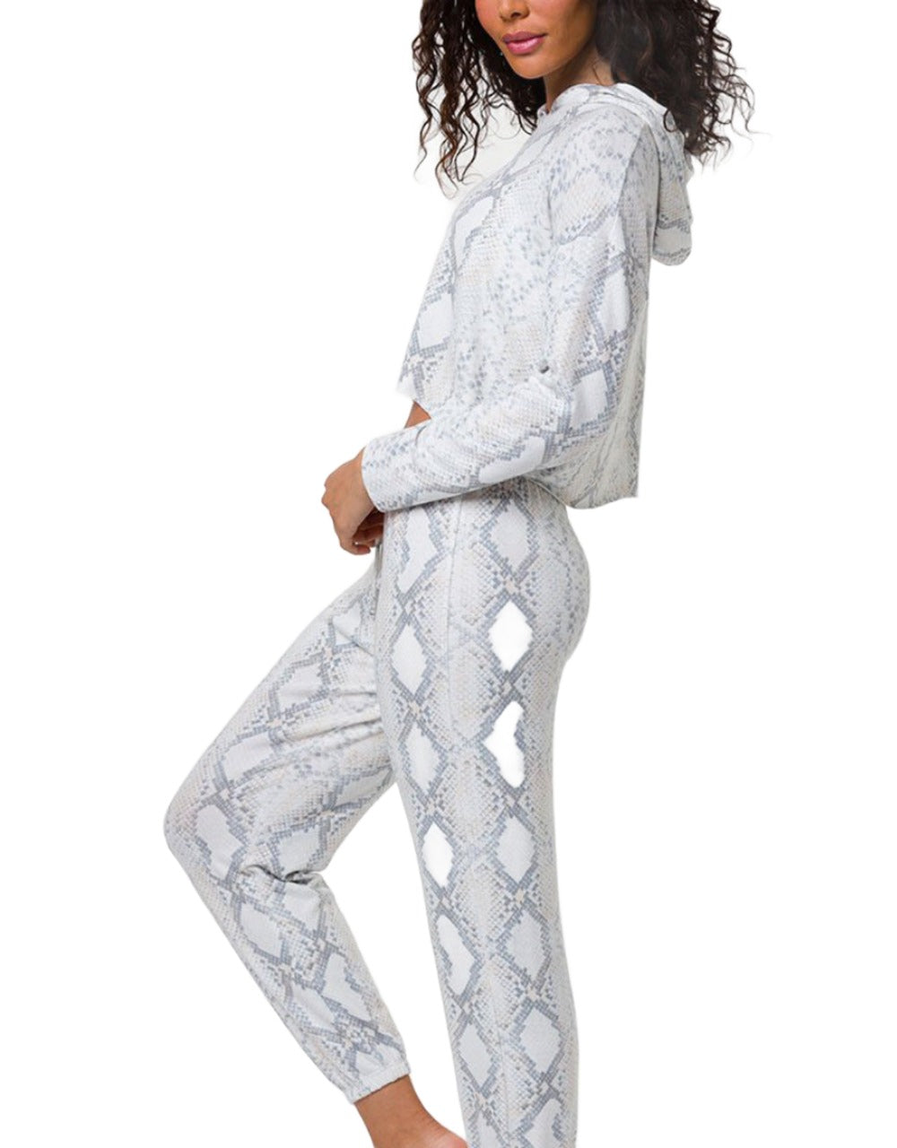 Onzie Flow WEEKEND SWEATPANT 2243 - Anaconda - side alt view
