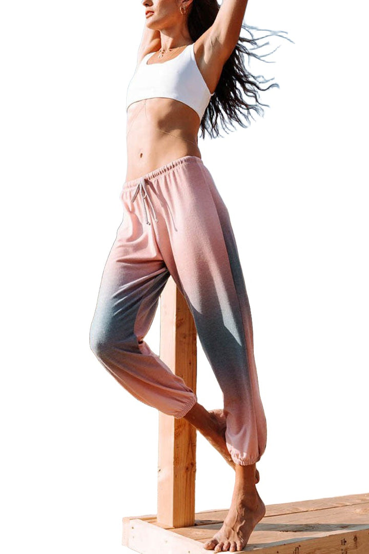 Onzie Flow Weekend Sweatpants 2243 - Beach - Rear View