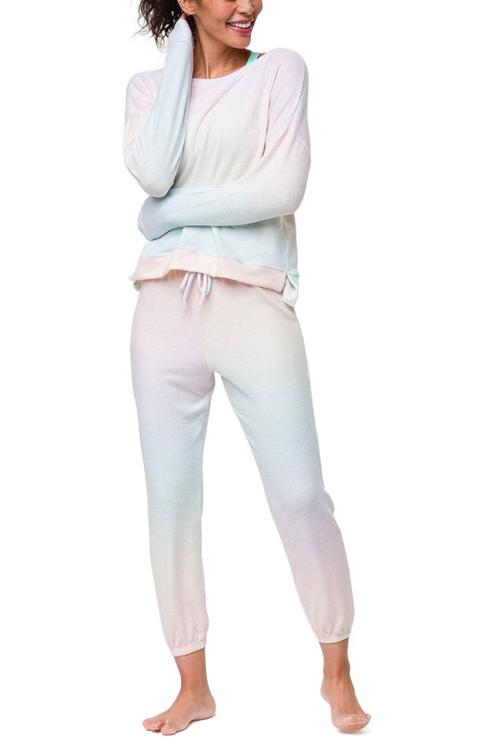 Onzie Flow WEEKEND SWEATPANT 2243 - Dreamsicle - front alt view