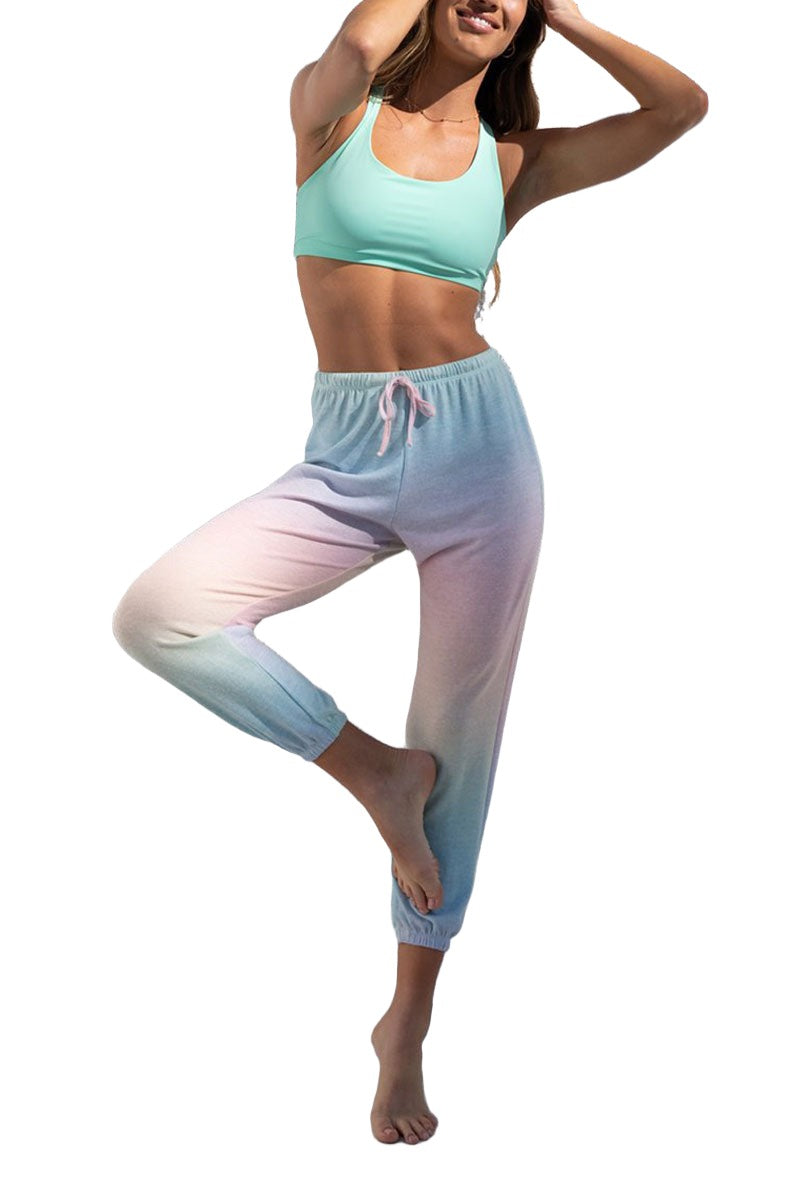 Onzie Flow WEEKEND SWEATPANT 2243 - Dreamsicle - front alt view