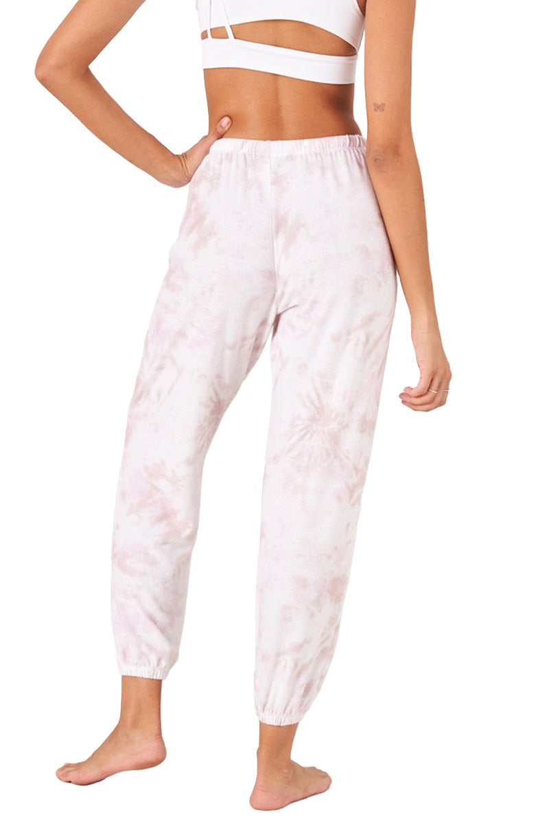 Onzie Flow Weekend Sweatpants 2243 - Rose Quartz - Back View