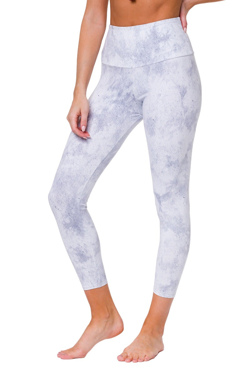 Onzie Sustainable Soul Graphic High Rise Midi Legging 2246 - Air - front view