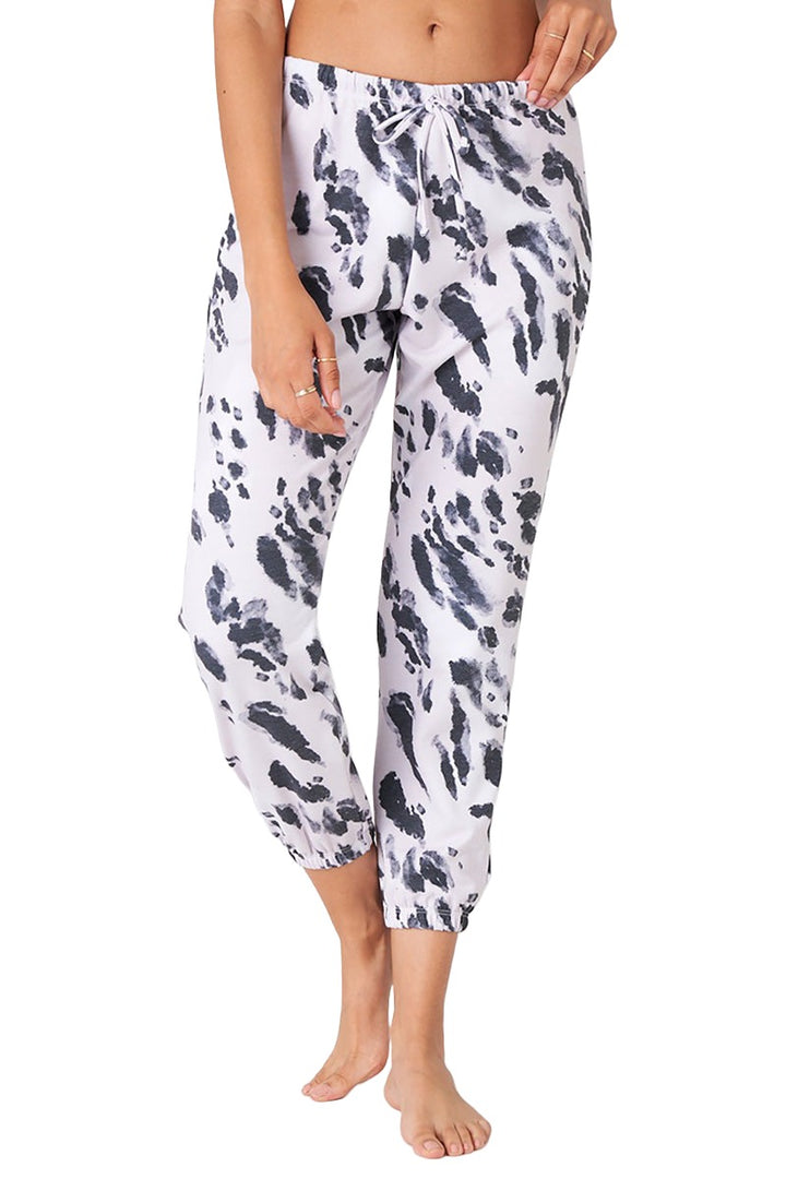 Onzie Weekend Fleece Sweat Pant 2256 - Calico - Front View