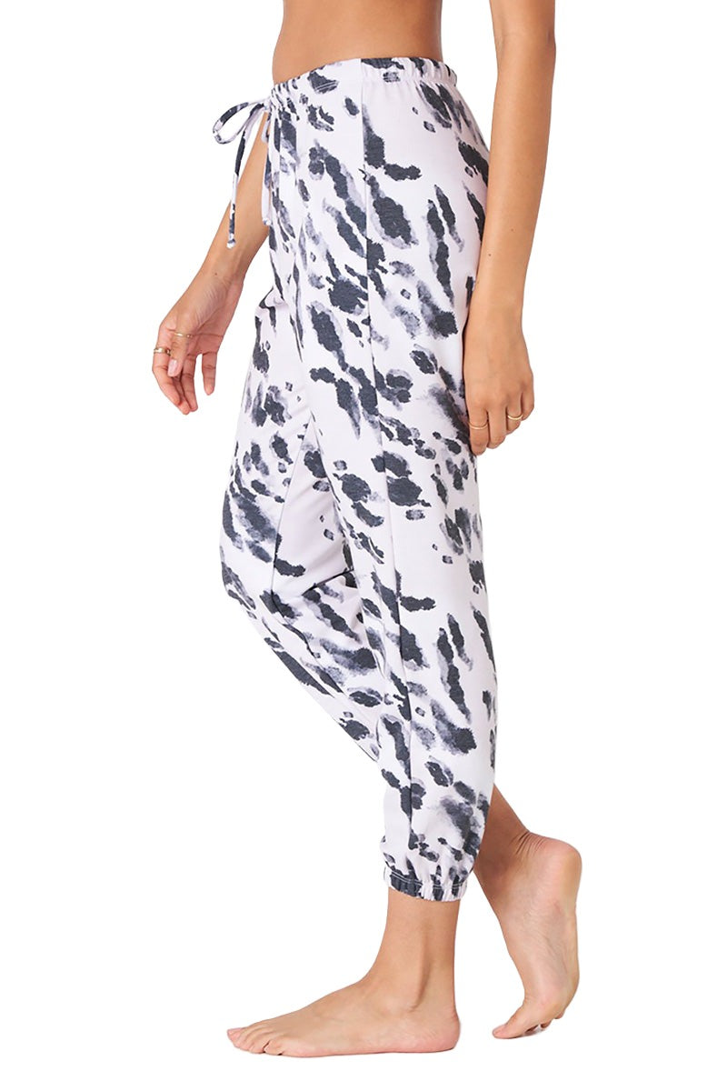 Onzie Weekend Fleece Sweat Pant 2256 - Calico - Side View