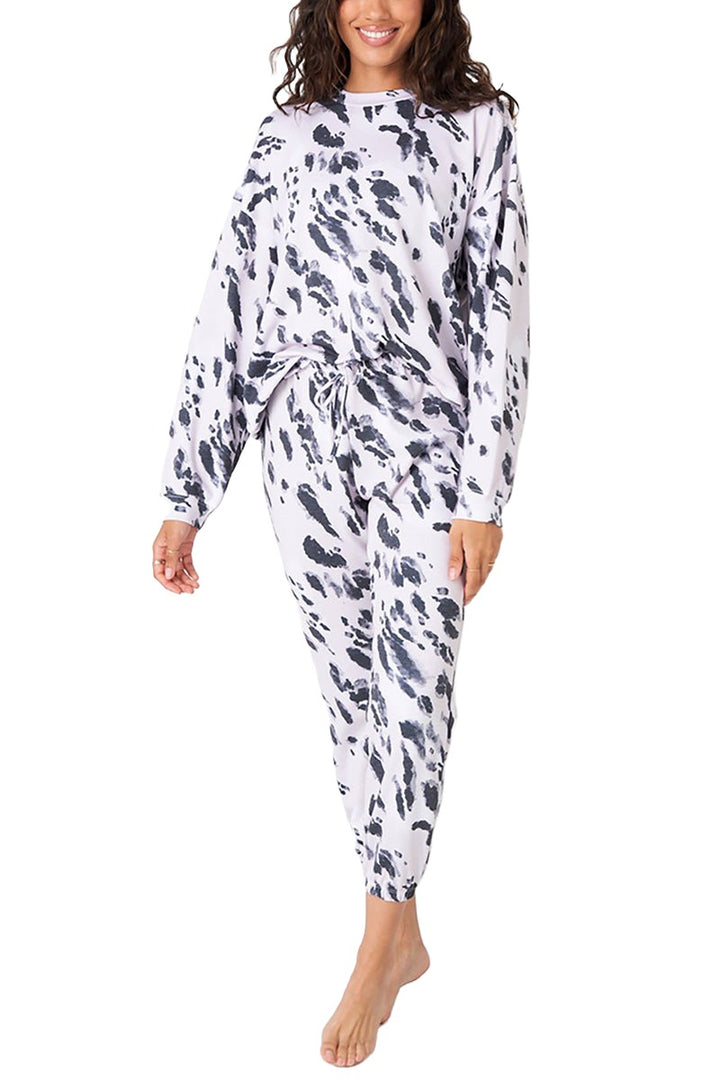 Onzie Weekend Fleece Sweat Pant 2256 - Calico - Front Full View