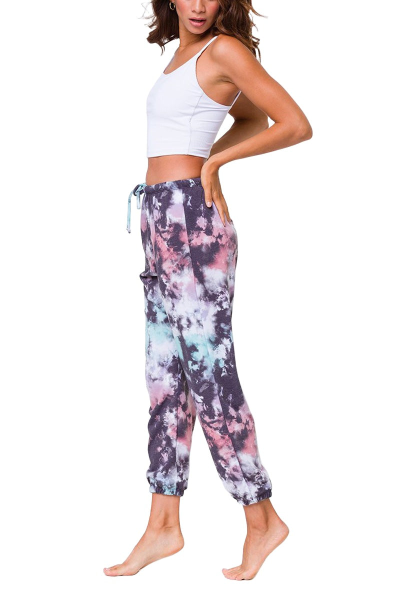 Onzie Weekend Fleece Sweat Pant 2256 - True Romance - Side View