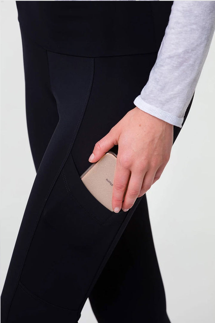 New Onzie Flow Pocket Legging 2261 - Black - close view