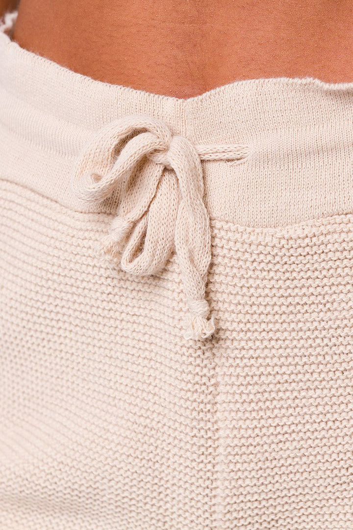 Onzie Cozy Knit Shorts 2263 - Cuban Sand